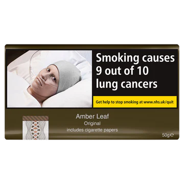 Amber Leaf 50g – Original Hand Rolling Tobacco