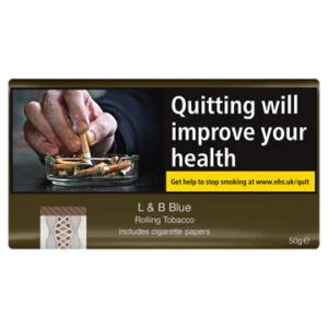 L&B Blue (New Look) Hand Rolling Tobacco – 50g Pouch Introduction  The world of hand-rolling tobacco continues to evolve, yet some names remain timeless. L&B Blue (New Look) Hand Rolling Tobacco – 50g Pouch represents the perfect blend of tradition and modern appeal. Known for its smooth taste, convenient size, and excellent value, this pouch is designed for smokers who want balance and satisfaction in every roll. With its sleek new packaging, L&B Blue stands out on the shelf while delivering the same dependable smoking experience that has kept it popular among enthusiasts. Compact, affordable, and easy to carry, the 50g pouch ensures freshness and portability, making it ideal for both regular and occasional smokers. What Makes L&B Blue (New Look) Unique? Choosing the right tobacco is more than just a matter of price. Smokers look for taste, quality, consistency, and convenience. L&B Blue continues to deliver on all these fronts: Smooth Flavour Profile L&B Blue is crafted to provide a milder, smoother taste compared to stronger rolling blends. This makes it particularly appealing to those who prefer a lighter smoking experience without compromising on quality. Refreshed Packaging The “New Look” isn’t just cosmetic. The updated pouch is designed to maintain freshness longer, while also offering a modern style that reflects the brand’s ongoing commitment to evolving with its audience. 50g Convenience A 50g pouch is the perfect size for versatility. It’s large enough to last, yet small enough to carry on the go. For those who want a steady supply of quality tobacco without bulk packaging, it’s an ideal solution. Hand-Rolling Friendly Cut The fine cut and balanced moisture level make rolling easier. Whether you’re an expert roller or still learning, L&B Blue ensures cigarettes that hold together well and burn consistently. The Experience of Smoking L&B Blue Lighting up an L&B Blue hand-rolled cigarette offers a moment of calm and clarity. Unlike harsh blends, this tobacco is gentle on the throat, providing an approachable yet satisfying smoke. Taste: Mild, smooth, and subtly aromatic. Aroma: Light and clean, without overpowering notes. Burn Rate: Even and steady, producing a longer-lasting roll. Finish: Refreshingly clean, leaving no lingering harshness. Smokers often appreciate L&B Blue because it balances smoothness with enough body to remain satisfying. It is approachable for newer rollers yet reliable enough for long-time tobacco users. Why Choose a 50g Pouch? Hand-rolling smokers often debate the best pouch size. The 50g option has several clear benefits: Freshness Control: Smaller pouches are consumed faster, reducing the risk of tobacco drying out. Portability: A 50g pouch slips easily into a pocket or bag, making it ideal for travel. Affordability: It offers a lower upfront cost than bulk packs, while still delivering value. Flexibility: You can try different blends without committing to large quantities. For many smokers, the 50g pouch strikes the perfect balance between value and practicality. L&B Blue vs. Other Hand Rolling Tobaccos If you are considering L&B Blue, you may wonder how it compares to alternatives: Versus Stronger Blends: Unlike heavy tobaccos, L&B Blue is smoother and milder, ideal for all-day smoking. Versus Budget Brands: Cheaper options can taste harsh or burn unevenly. L&B provides consistent quality at a fair price. Versus Additive-Free Blends: While L&B Blue is not marketed as additive-free, it focuses on delivering a reliably smooth experience with carefully balanced flavor. This makes L&B Blue particularly appealing to smokers who prefer a lighter, smoother style rather than an intense hit. Designed for Hand-Rolling Enthusiasts Rolling your own cigarettes is as much an art as it is a habit. L&B Blue supports that ritual with a tobacco cut that is both practical and enjoyable to work with: Fine and Even Cut: Ensures smoother rolling and fewer loose strands. Moisture Balance: Prevents over-drying while avoiding excess stickiness. Steady Burn: Once lit, cigarettes stay alight with minimal relighting. Whether you use papers, filters, or rolling machines, this blend adapts effortlessly to your style. The New Look: Fresh Packaging, Same Quality Brand presentation matters, and L&B has embraced change with its refreshed design. The “New Look” pouch is not only visually appealing but also functional. The upgraded packaging helps maintain freshness while reflecting a modern, stylish identity. Importantly, the tobacco inside remains true to the L&B heritage. The new pouch may look different, yet smokers can rely on the same smooth blend they’ve always enjoyed. Value and Affordability L&B Blue continues to deliver outstanding value. The 50g pouch is competitively priced, ensuring that quality hand-rolling tobacco remains accessible to a wide audience. Many smokers view it as a smart balance between premium blends and budget options. With L&B Blue, you don’t need to sacrifice smoothness or consistency for affordability. The product is designed to provide both. Tips for the Best Experience with L&B Blue To maximize your smoking enjoyment, consider the following: Store Properly: Always reseal your pouch after use and keep it in a cool, dry place. Use Quality Papers and Filters: These small choices significantly affect the smoking experience. Roll with Care: Take time to roll evenly; a consistent roll ensures an even burn. Enjoy Slowly: L&B Blue is best appreciated when smoked at a relaxed pace. The L&B Legacy L&B, also known as Lambert & Butler, has a longstanding reputation in the tobacco industry. Over decades, the brand has earned loyalty by consistently providing dependable products at fair prices. With the introduction of L&B Blue, the brand continues to honor that legacy while adapting to the preferences of today’s smokers. The updated packaging reflects this forward-looking approach. It shows that while styles may evolve, quality and reliability remain constant. Sustainability and Responsibility Modern smokers increasingly consider environmental responsibility. L&B has taken steps to ensure its packaging is practical and less wasteful. The focus on freshness helps minimize unnecessary waste, while the compact pouch reduces material usage. Although smoking carries health risks, many smokers choose L&B Blue because they trust the brand to deliver quality without compromise. Frequently Asked Questions 1. Has the tobacco blend changed with the “New Look”? No. The new design only updates the packaging. The tobacco inside remains the same smooth L&B Blue blend. 2. How does L&B Blue compare in strength? It is milder than many traditional rolling tobaccos, making it smoother and easier on the throat. 3. Is 50g enough for regular smokers? For most daily smokers, a 50g pouch provides several days to over a week of supply, depending on rolling size. 4. Is it suitable for beginners? Yes. Its fine cut and smooth taste make it beginner-friendly while still satisfying experienced smokers. Final Thoughts: Why Choose L&B Blue (New Look) 50g The L&B Blue (New Look) Hand Rolling Tobacco – 50g Pouch is more than just a pouch of tobacco—it’s a statement of style, convenience, and smooth smoking satisfaction. Its updated packaging signals a modern identity while preserving the trusted blend inside. Offering a milder, smoother profile, it appeals to smokers who prefer balance over intensity. The 50g pouch format ensures freshness, portability, and excellent value. Whether you’re a long-time L&B fan or discovering the brand for the first time, this product delivers a consistent, enjoyable smoke. Call to Action 👉 Pick up your L&B Blue (New Look) Hand Rolling Tobacco – 50g Pouch today and enjoy the reliable smoothness, stylish new design, and convenient size that makes it a favorite among hand-rolling enthusiasts.