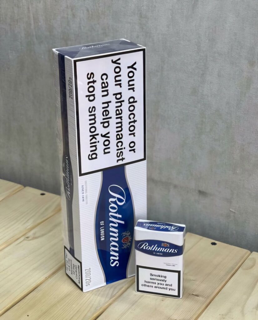 Cigarette Rothmans — A Timeless Union of Craft & Grace